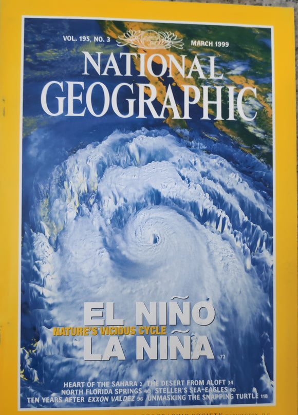 National Geography may 1999 El Natural's vicious cycle