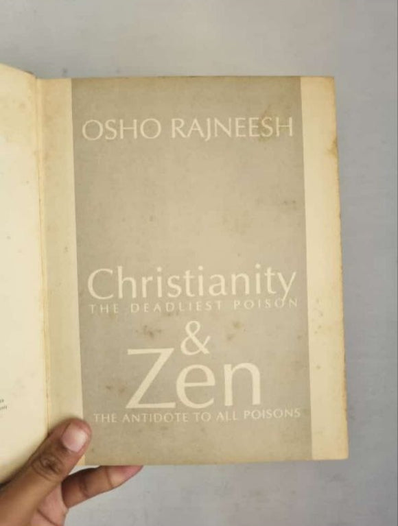 Christianity The deadliest poison and zen
