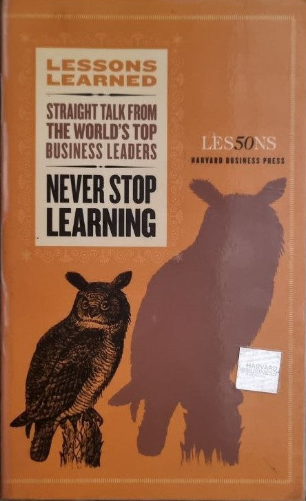 NEVER STOP LEARNING