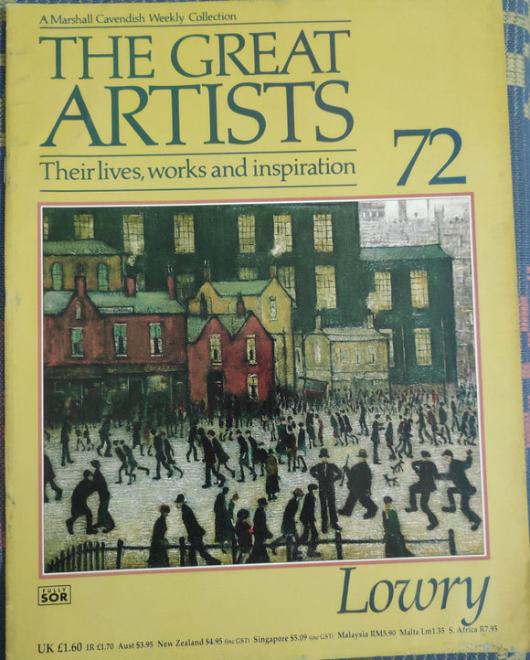 The Great Artists 72 Lowry