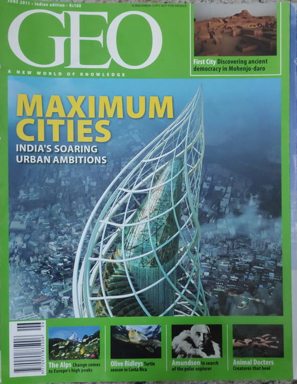 Geo Magazine  june 2011 06/11 Maximus cities