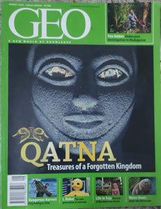 Geo Magazine August 2010 08/10 Qatna