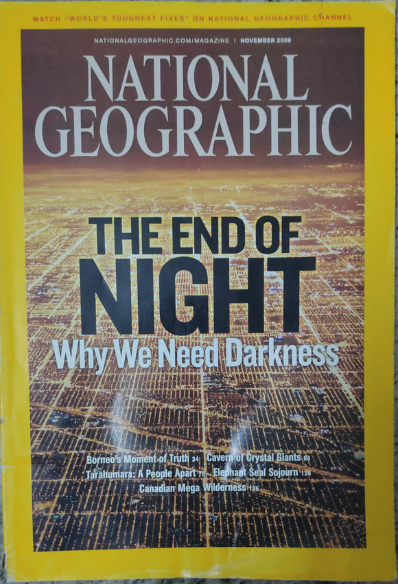 National geographic The end of Night November 2008 11/08