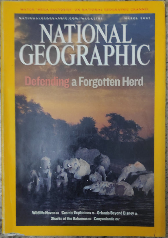 National geographic Defending a forgetton herd March 2007