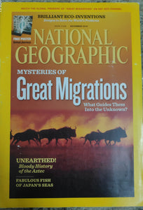 National Geographic  GREAT Migrations November 2010