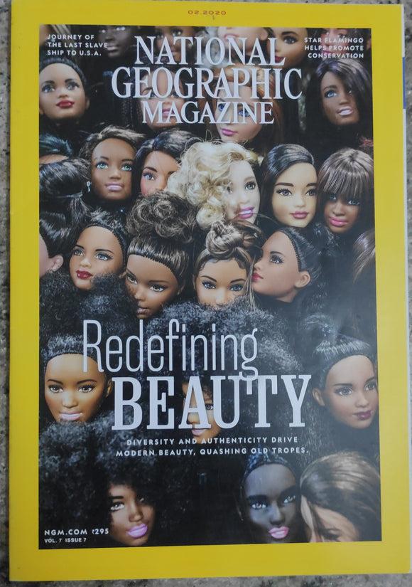 National Geographic Magazine Redefining Beauty February 2020 02/20