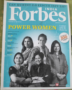 India Forbes Power women 29 June 2013