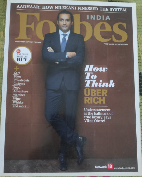 India Forbes How to Think UBER rich October 18 2013
