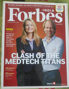India Forbes Clash of the medtech titans September 20 2013