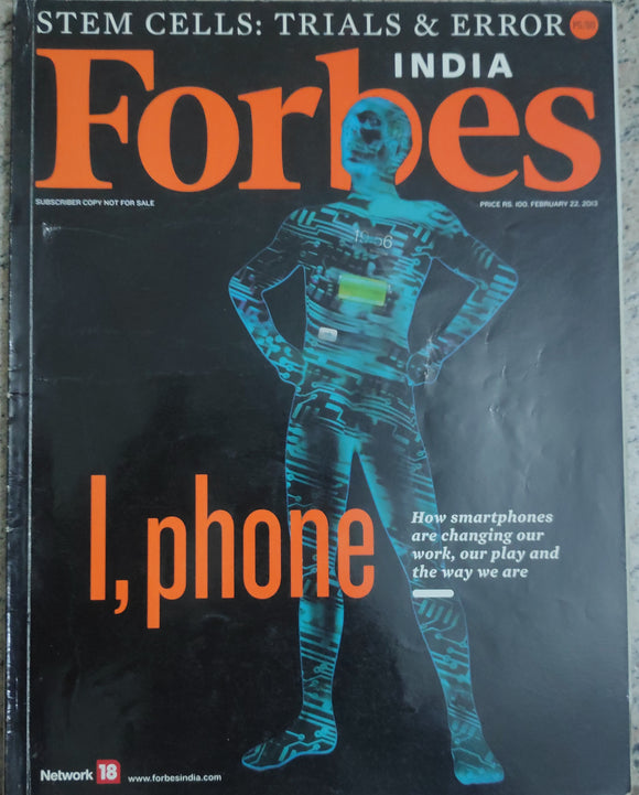INDIA Forbes February 22 2013 I, phone