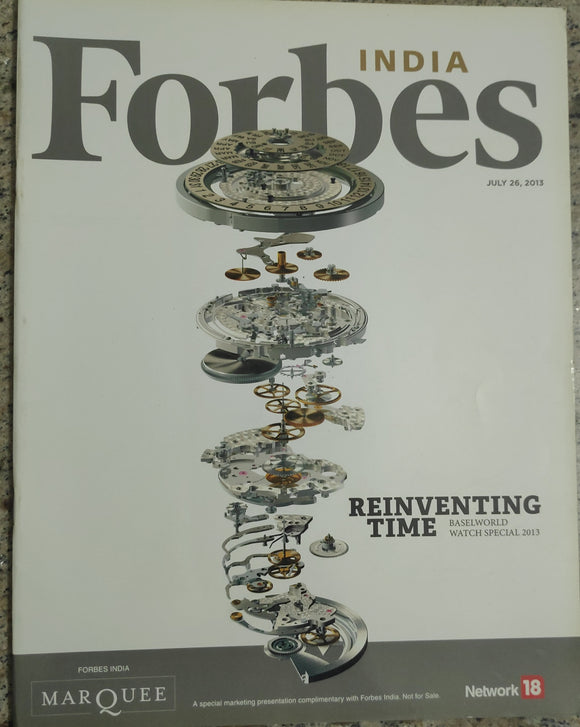 INDIA Forbes reinvesting time July 13 2013