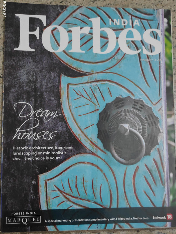 INDIA Forbes dream houses December 13 2013