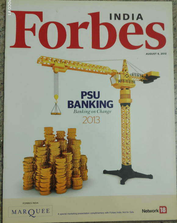 INDIA Forbes psu banking August 9 2013