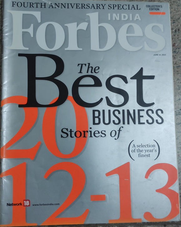 INDIA Forbes the best business stories of 2012-13  june 4 2013