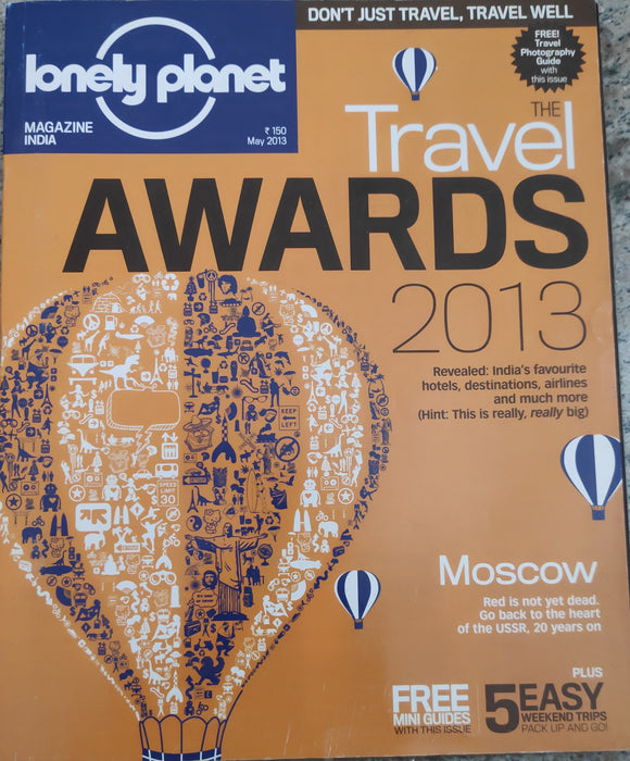 Lonely planet May 2013 the travel awards 2013