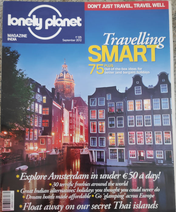 Lonely Planet September 2012  Traveling smart