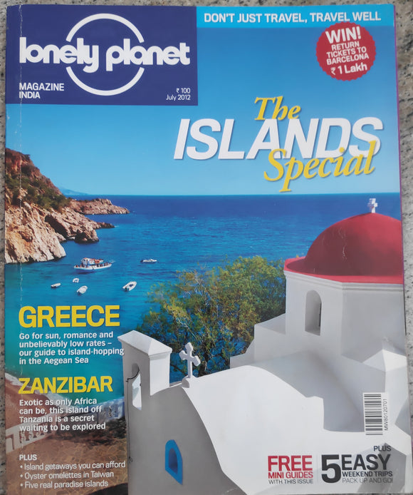 Lonely Planet the islands special July 2012