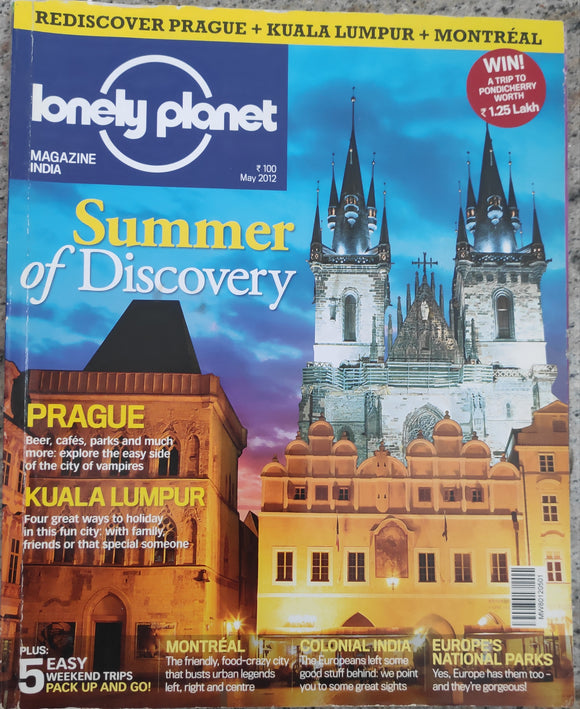 Lonely Planet summer of discovery may 2012