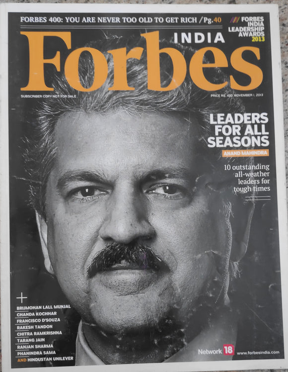 India Forbes November 1 2013
