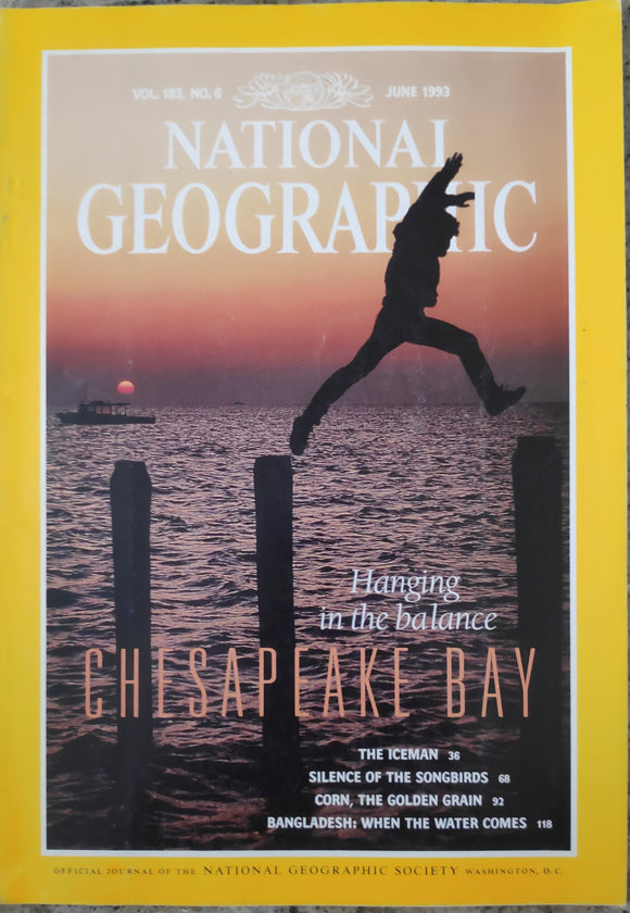 National geographic June 1993 chesapeake bay