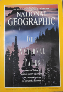 National geographic October 1994 Our National parks