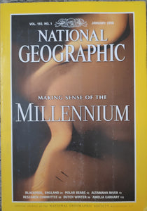 National geographic January 1998 making scene of millennium