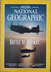 National geographic April 1999 battle of mid-way