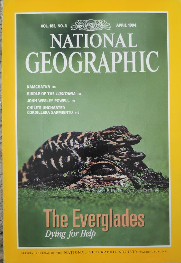 National geography April 1994 Everglades