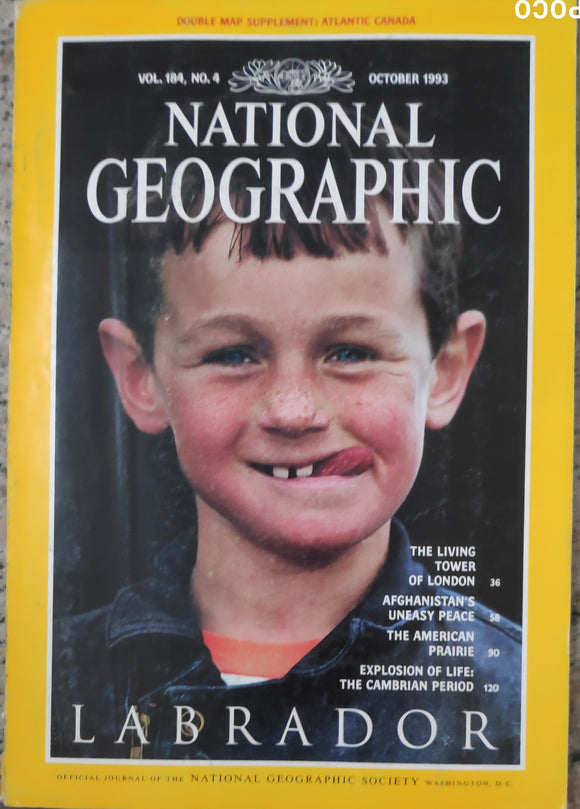 National geography October 1993 Labrador