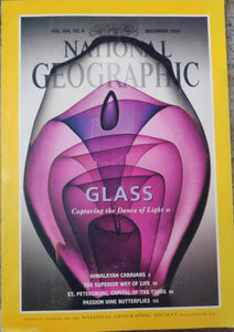 National Geography December 1993 Glass capturing the dance of light