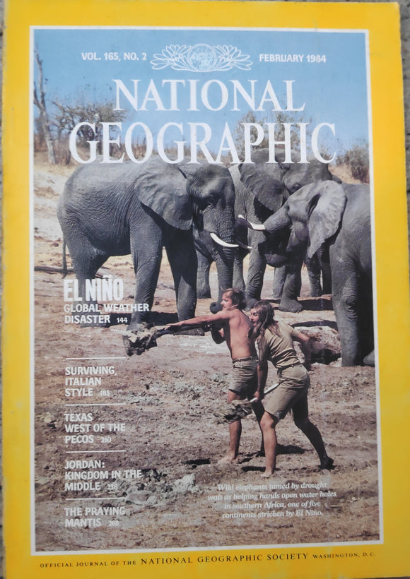 National Geography February  1984 el nino