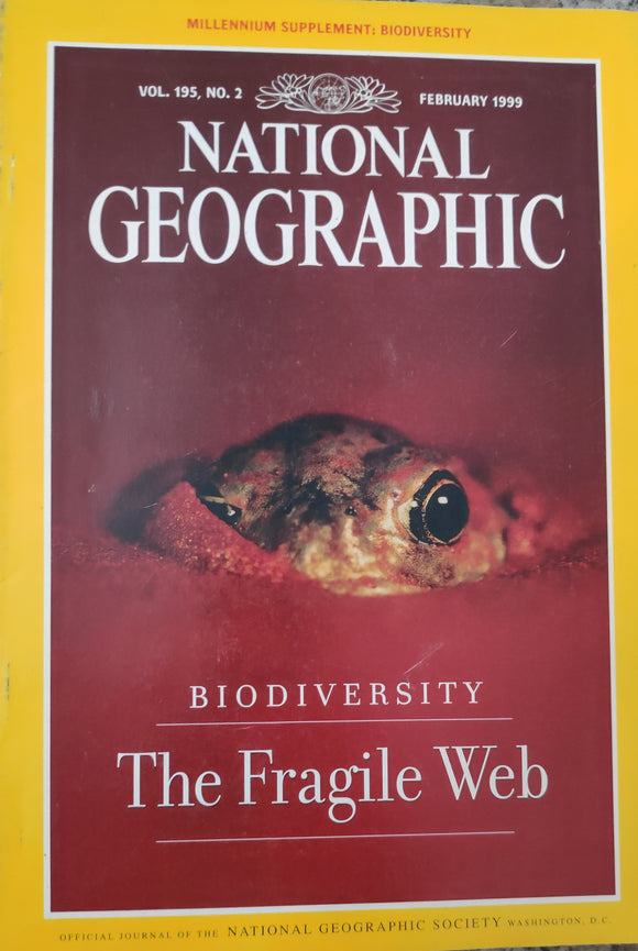 National Geography February 1999 Biodiversity ( the fragile web)
