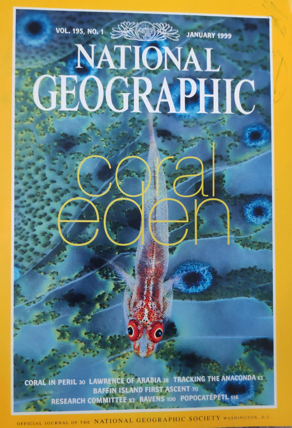National Geography January 1999 corel Eden
