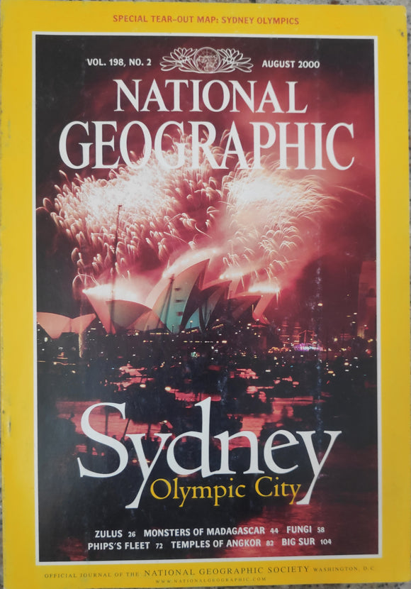 National geography August 2000 Sydney Olympic city