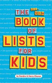 The Book of Lists for Kids - Sandra , Harry Choron