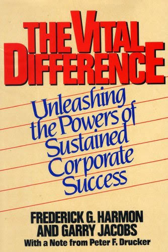 The Vital Difference - Frederick G Harmon and Garry Jacobs